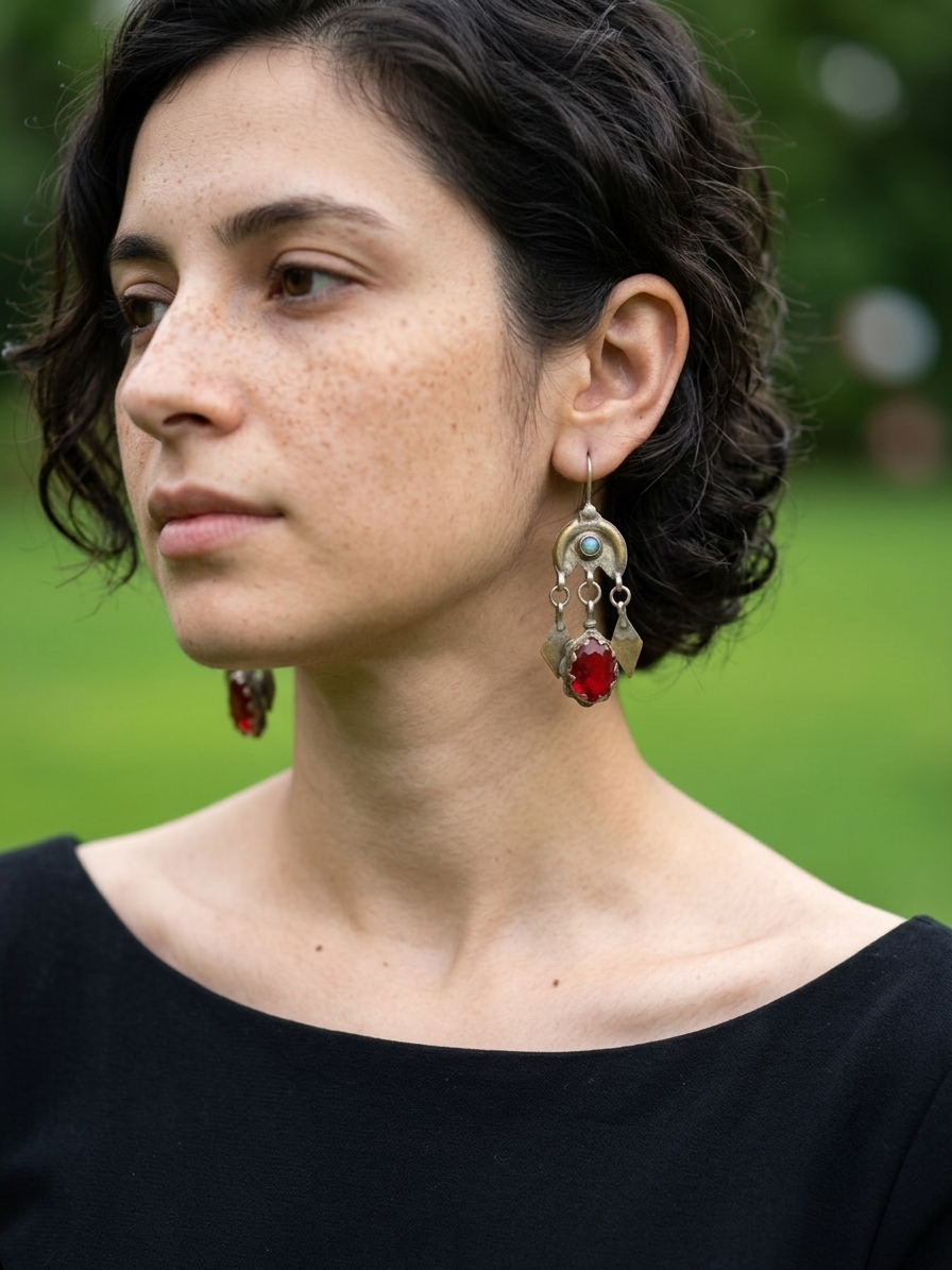 Rutu Afghan Earrings