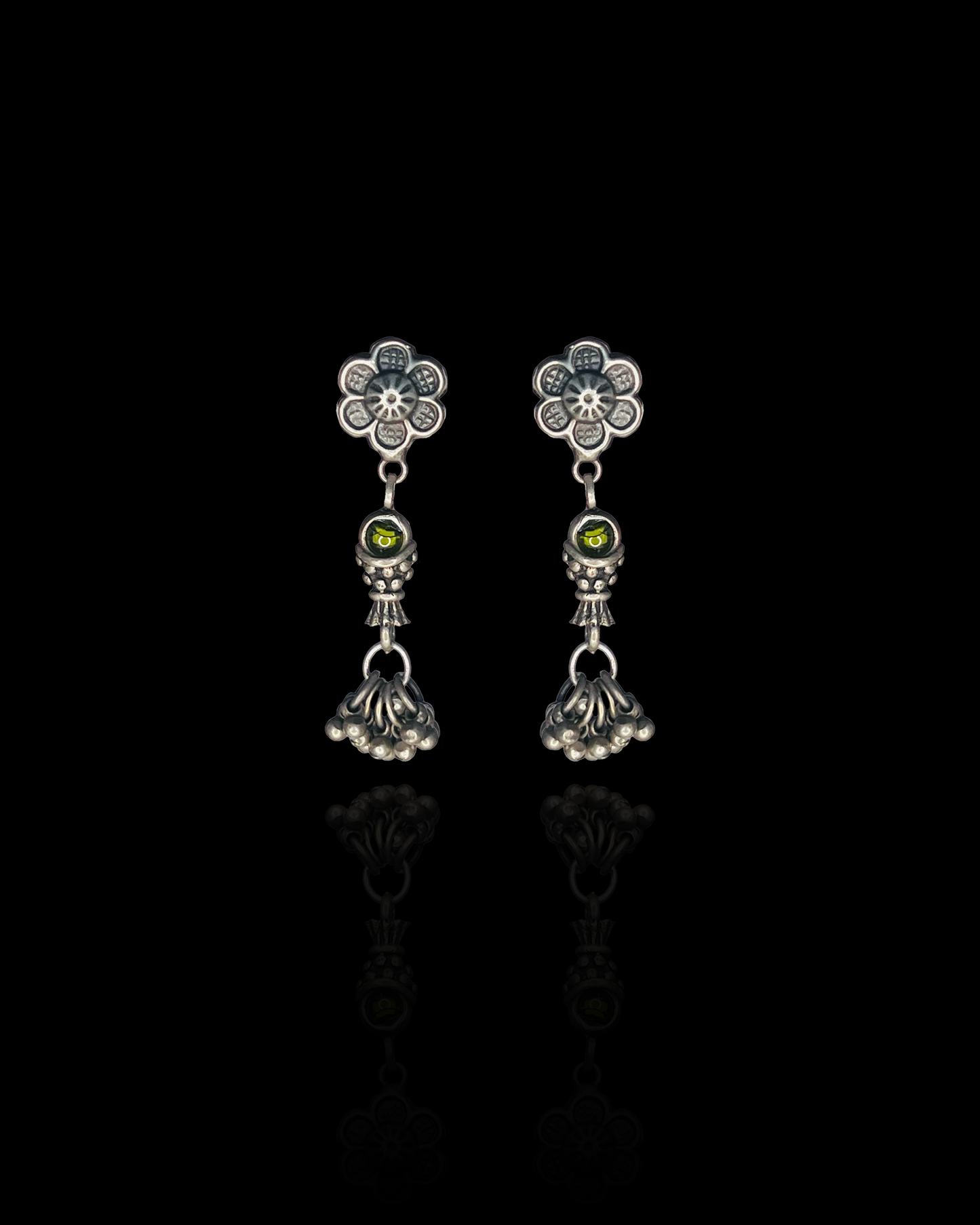 Aatman Silver Earrings