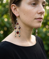 Mekhala Afghan Earrings