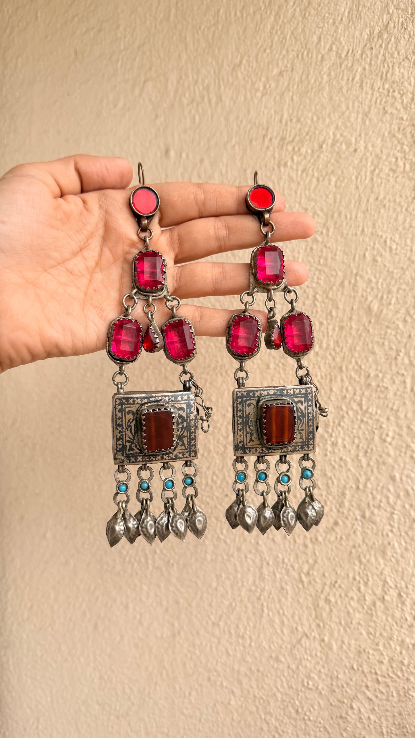 Yuktini Afghan Earrings