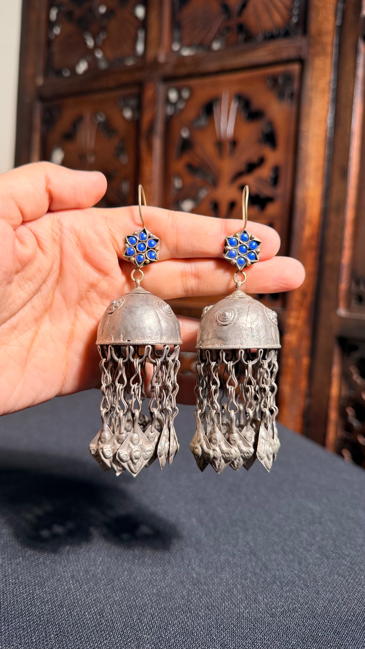 Jeevika Afghan Earrings