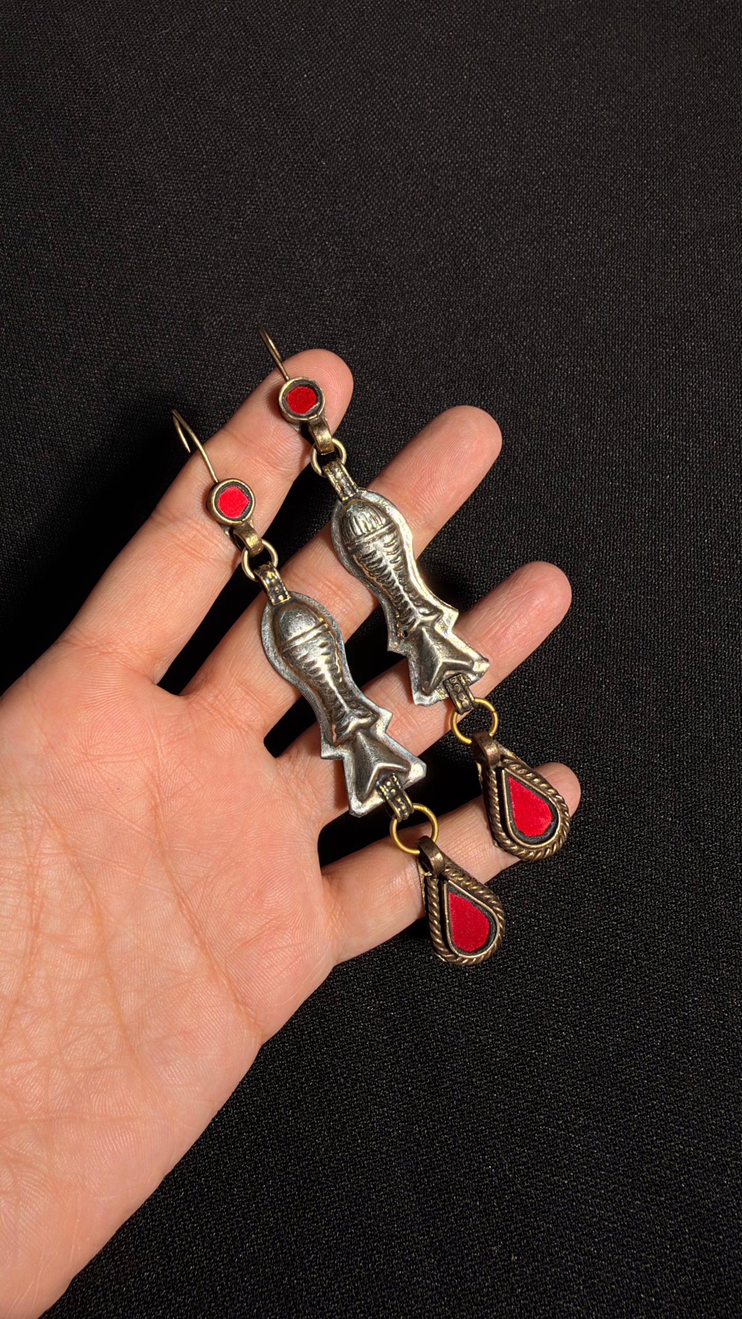 Vidur Afghan Earrings