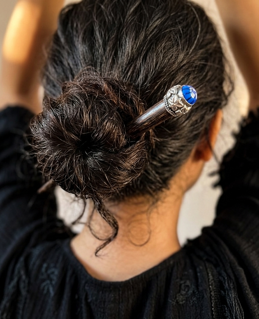 Aaina Hair Bun Juda Stick