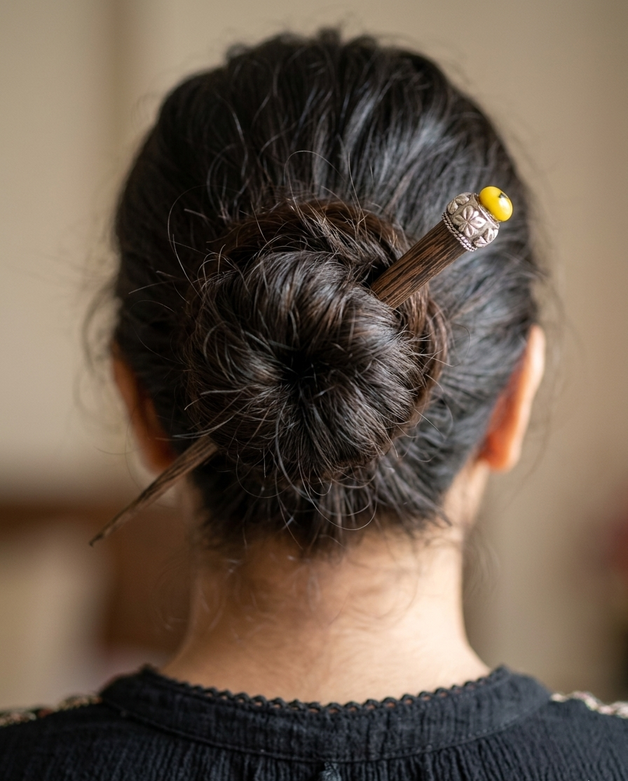 Tamanna Hair Bun Juda Stick