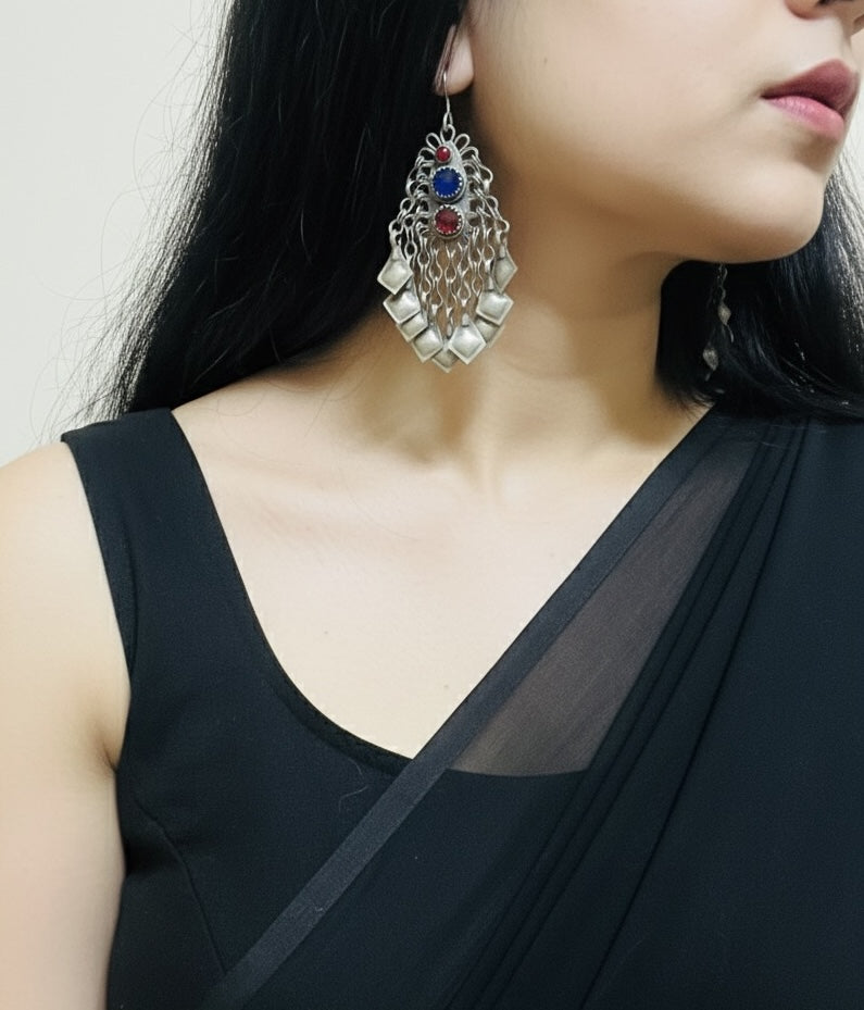 Khamoshi Afghani Earrings