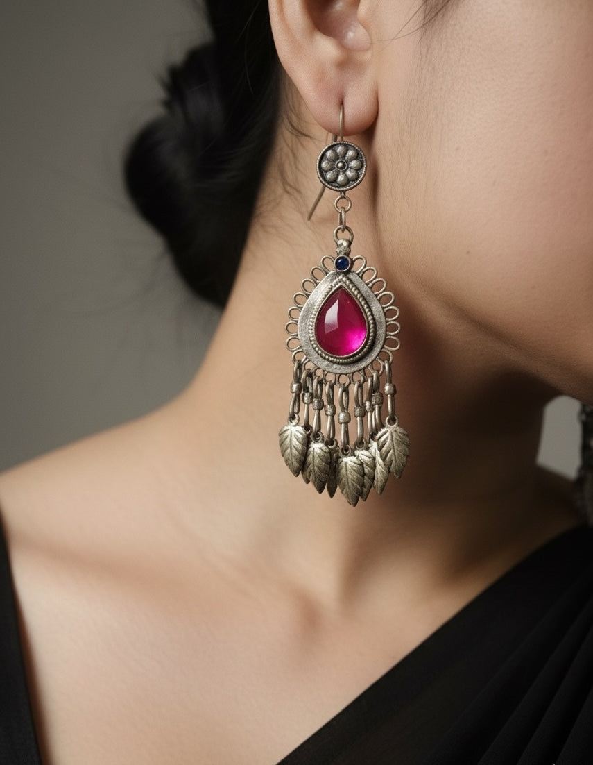 Leheriya Afghani Earrings