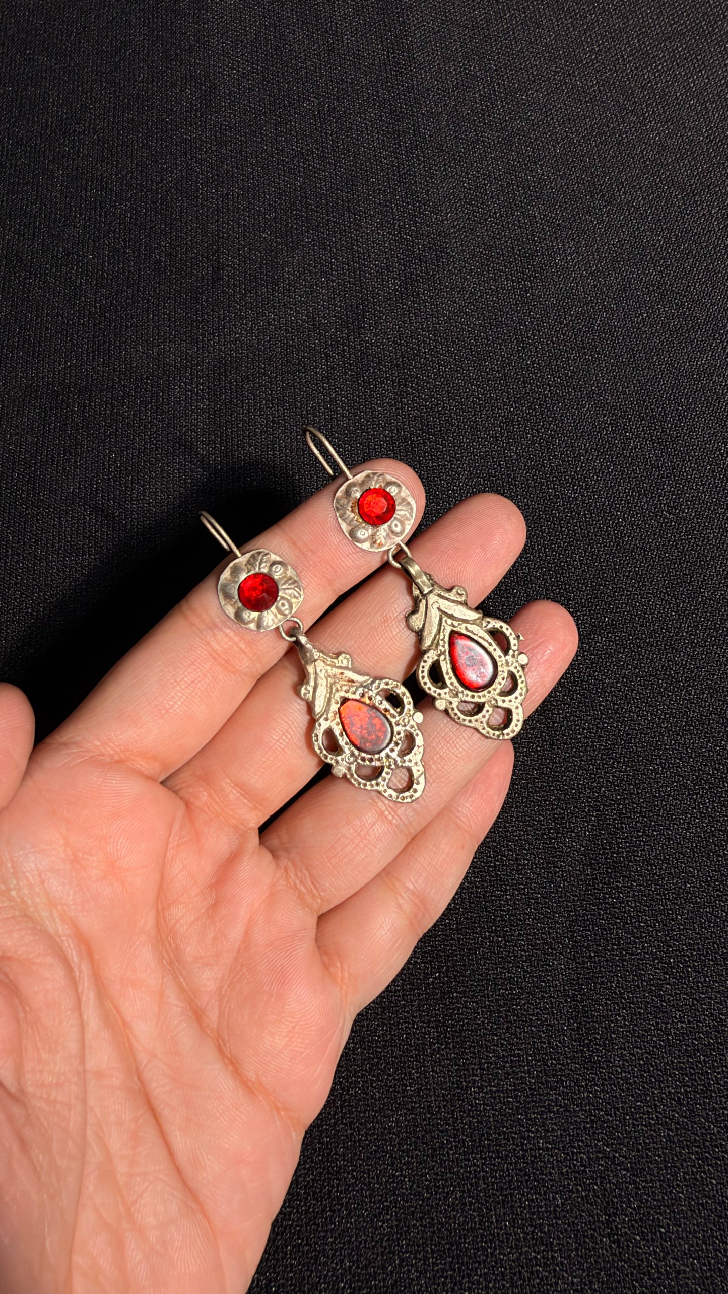 Sambhawani Afghan Earrings