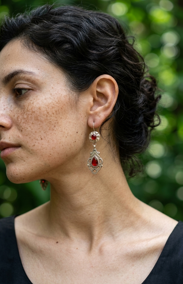 Sambhawani Afghan Earrings