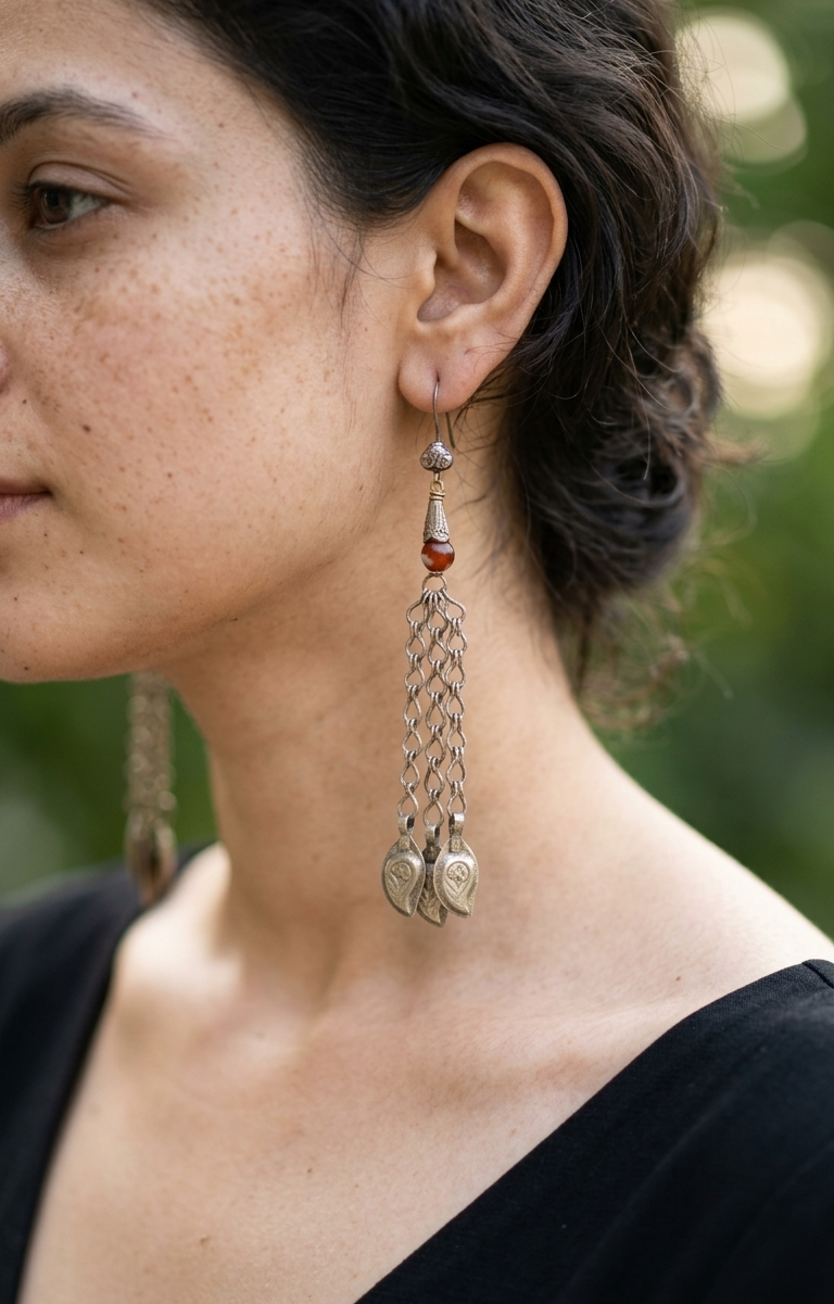 Yuge Afghan Earrings