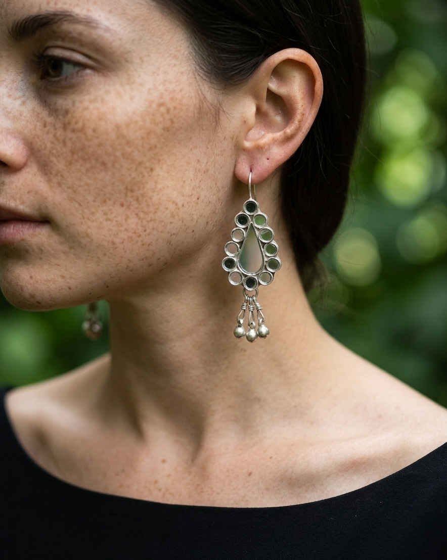 Nuraani Glass Earrings