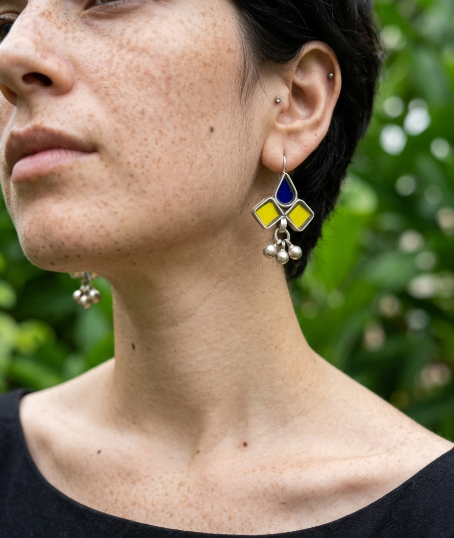 Pitam Glass Earrings