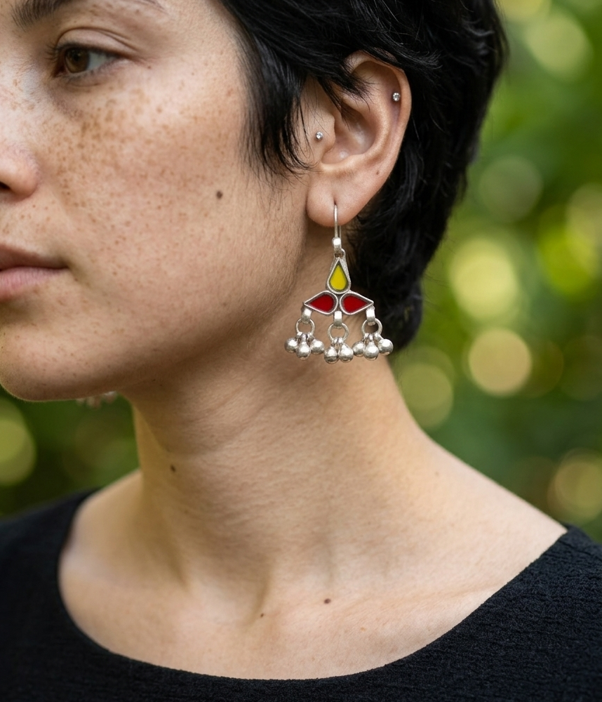 Revanth Glass Earrings