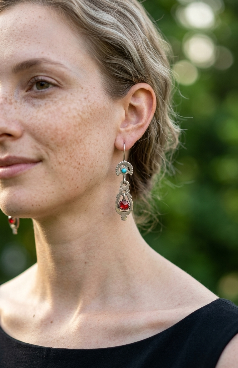 Bhavan Afghan Earrings