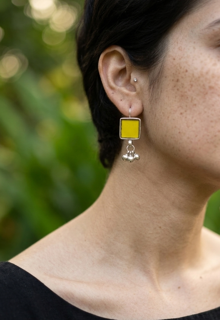 Nayab Glass Earrings