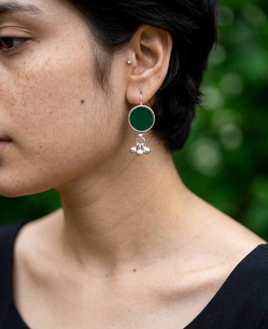 Parizad Glass Earrings