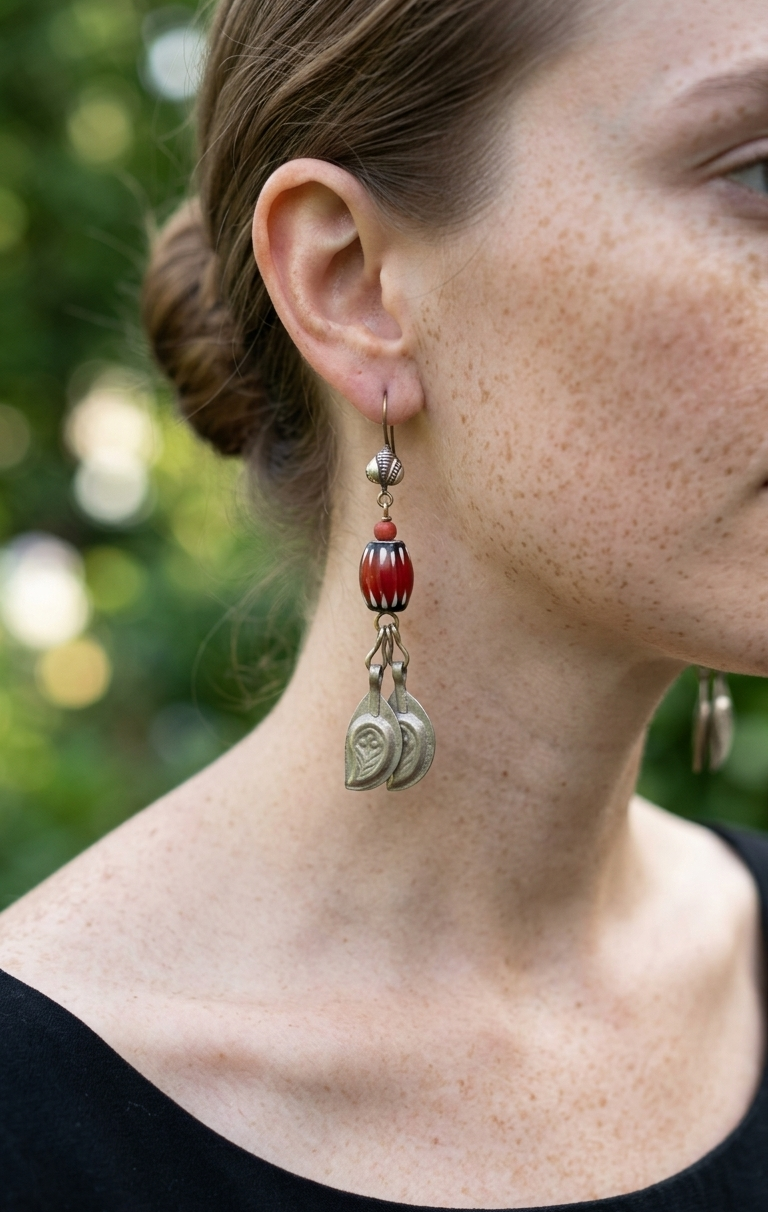 Bhool Afghan Earrings