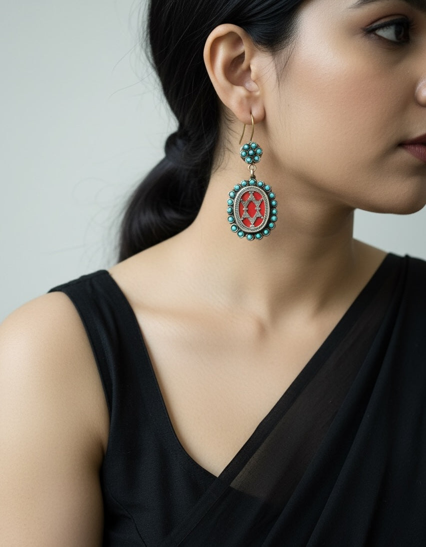 Roshnaa Turkmeni Earrings