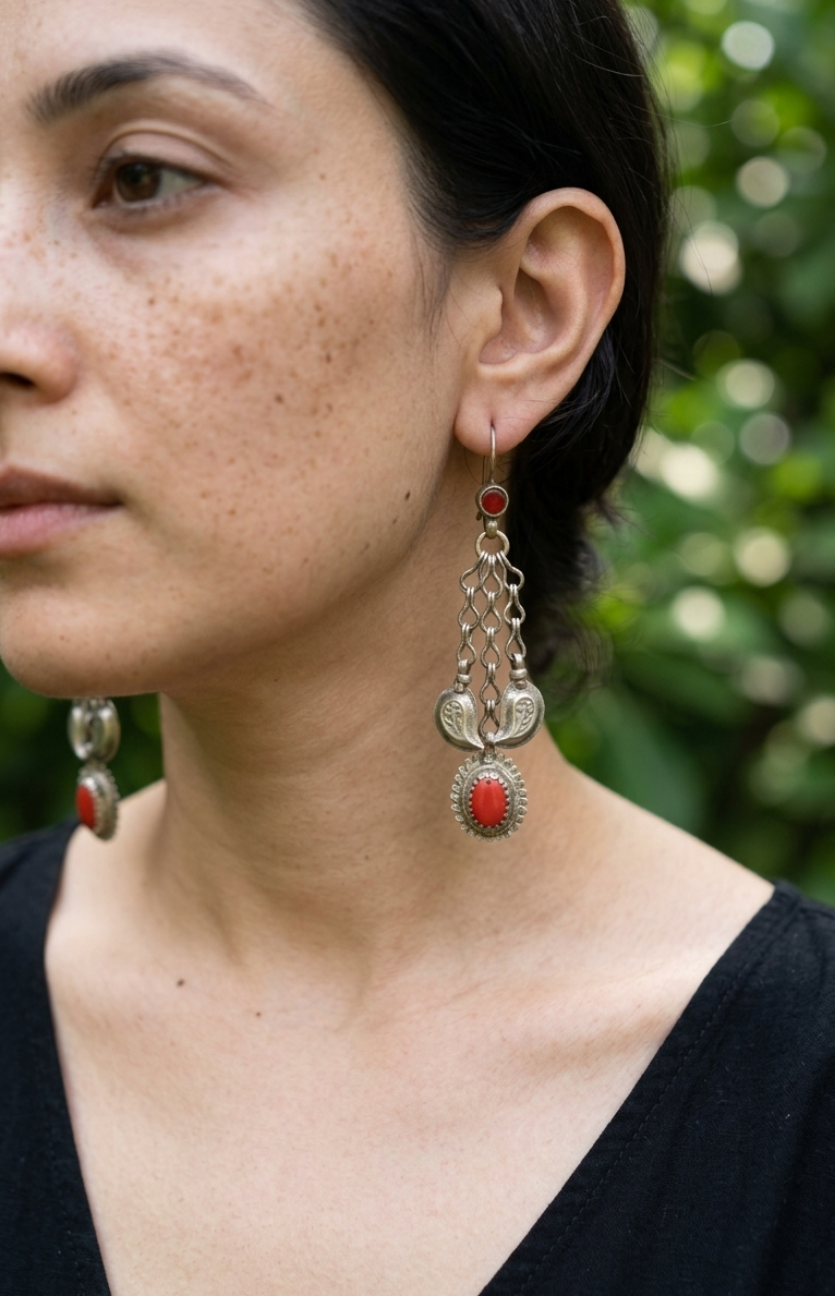 Shaan Afghan Earrings