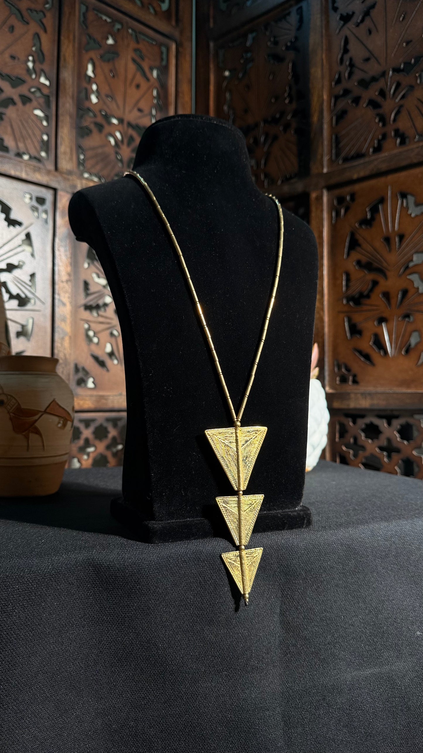 Murtaba Brass Necklace