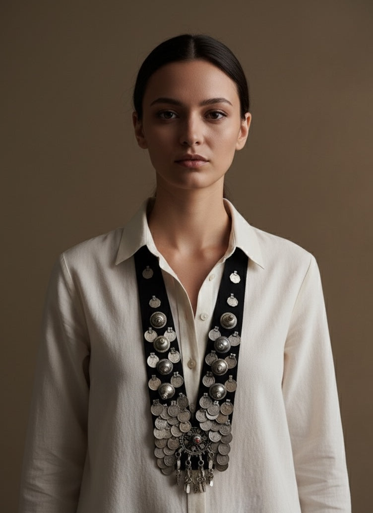 Usha Afghan Necklace
