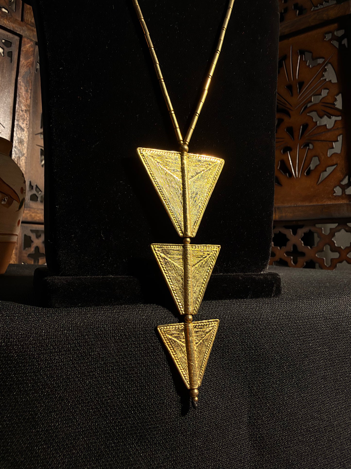 Murtaba Brass Necklace