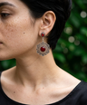 Yela Zamak Earrings