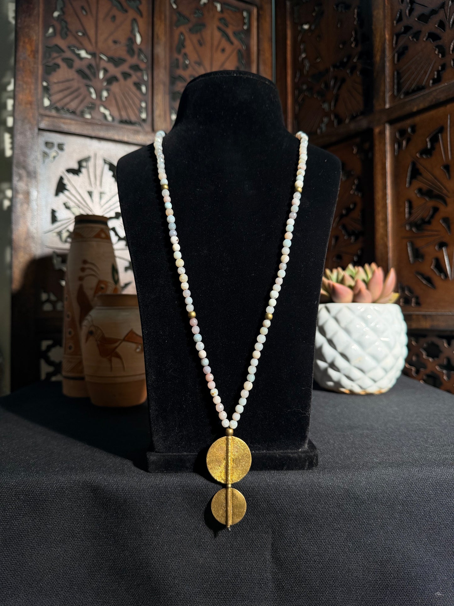 Ranjeet Brass Necklace