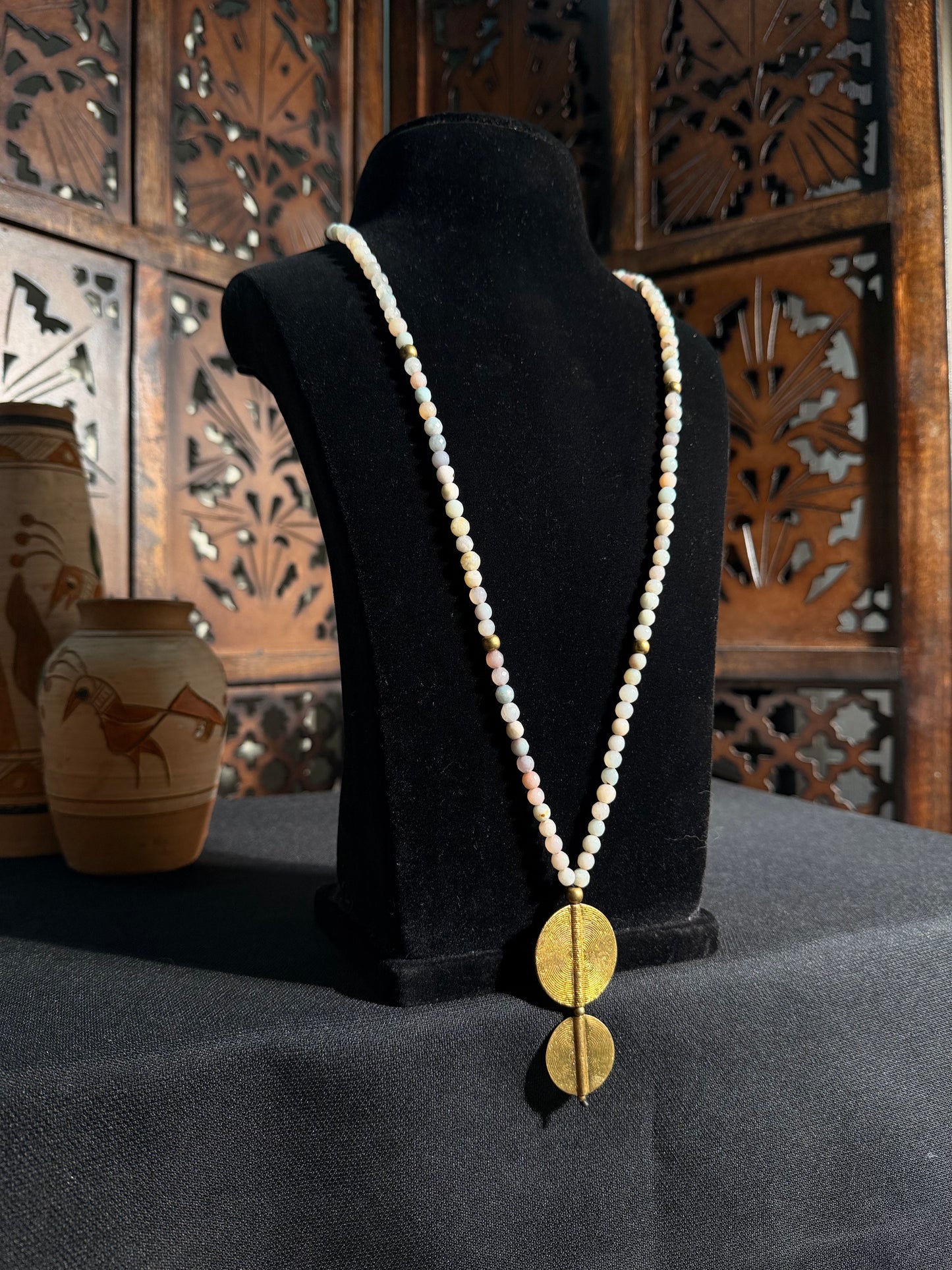 Ranjeet Brass Necklace