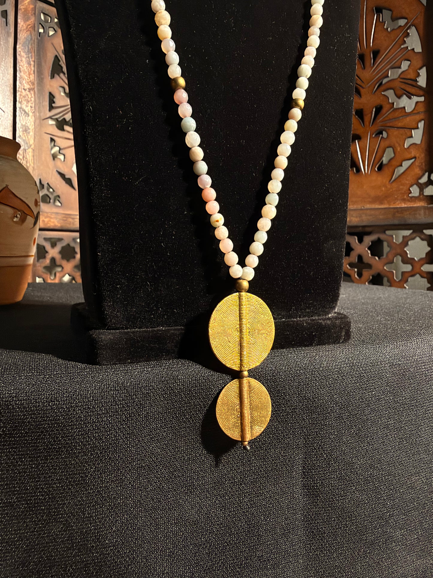 Ranjeet Brass Necklace