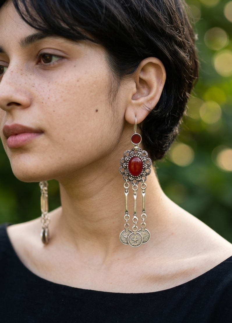 Isaq Zamak Earrings