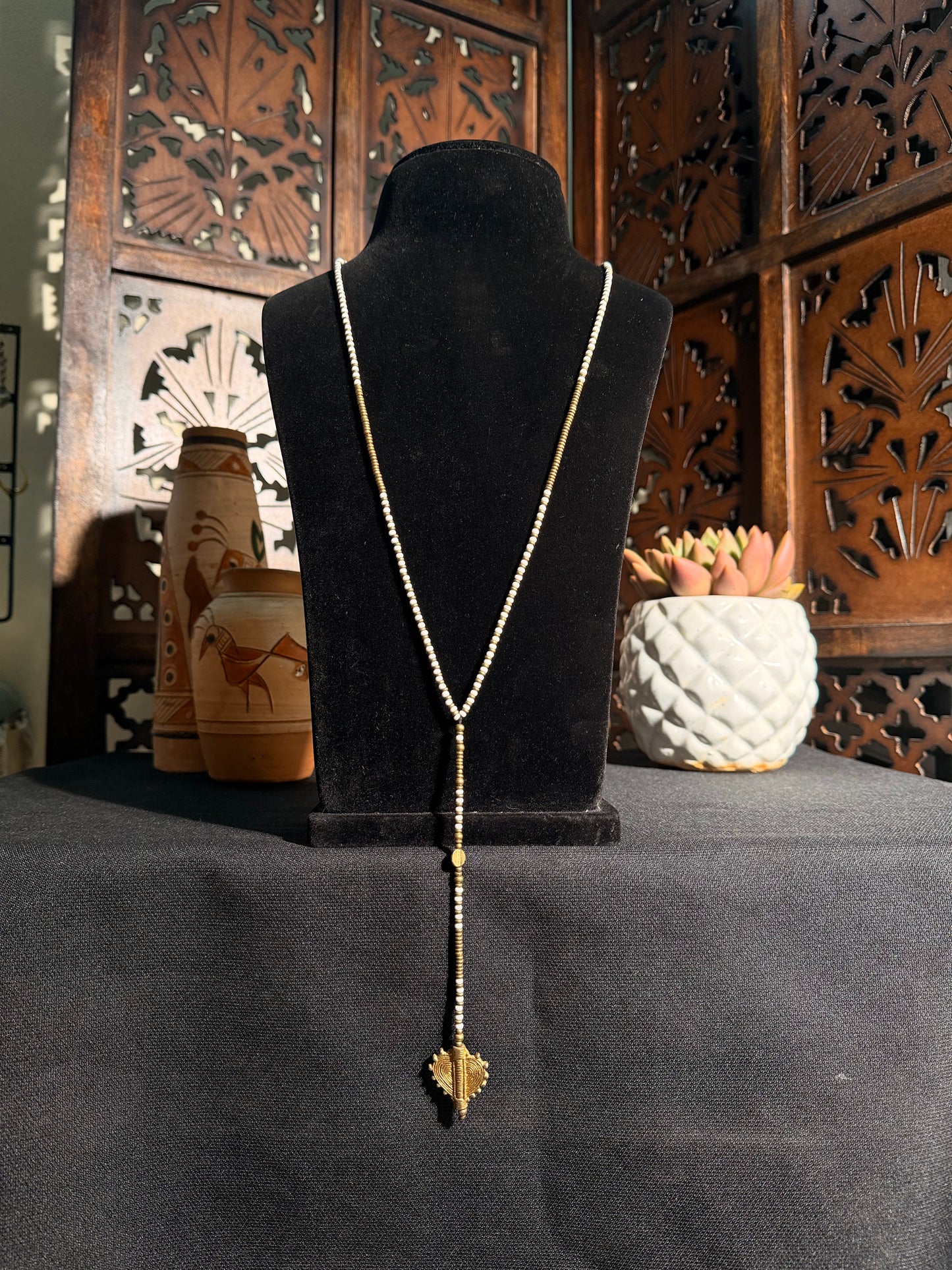 Sadan Brass Necklace