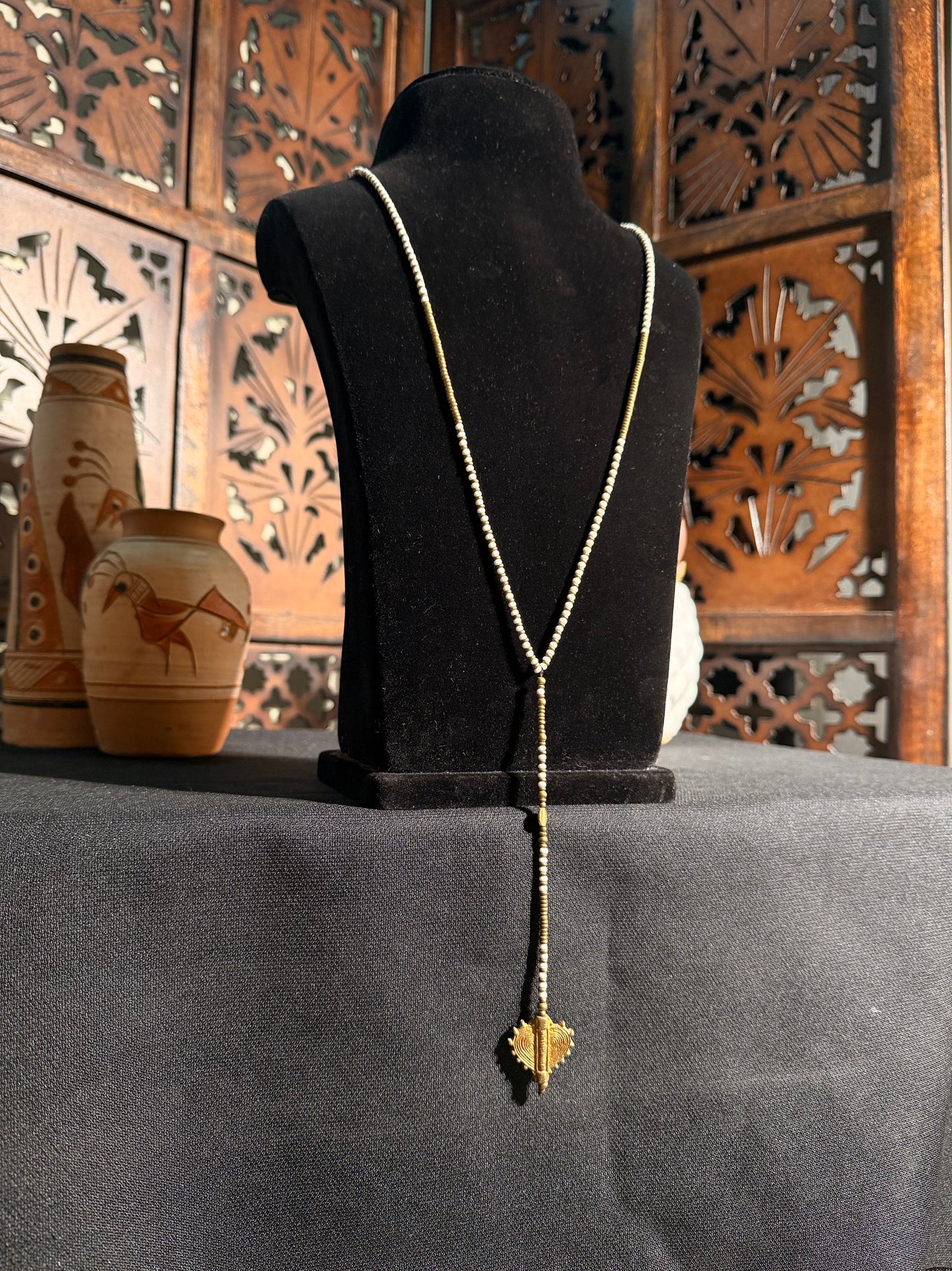 Sadan Brass Necklace