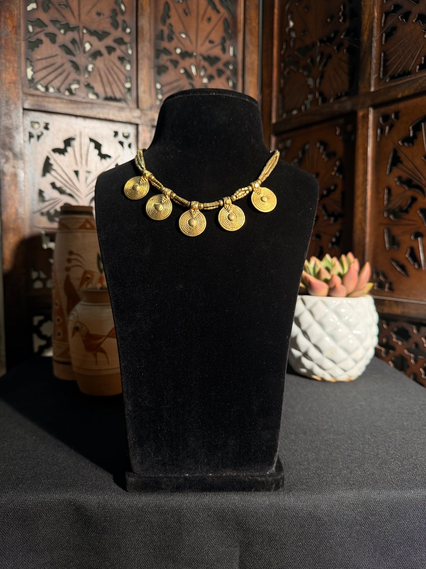 Samudra Brass Necklace