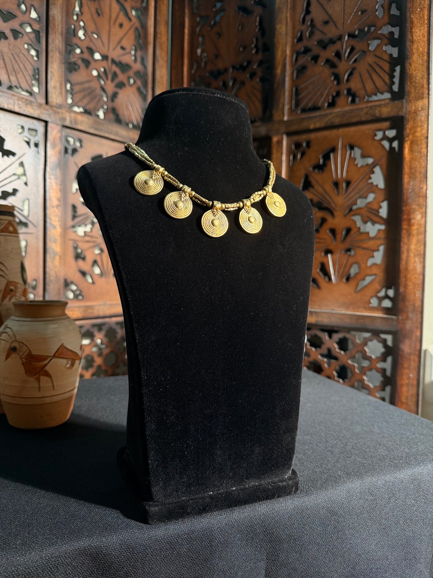 Samudra Brass Necklace