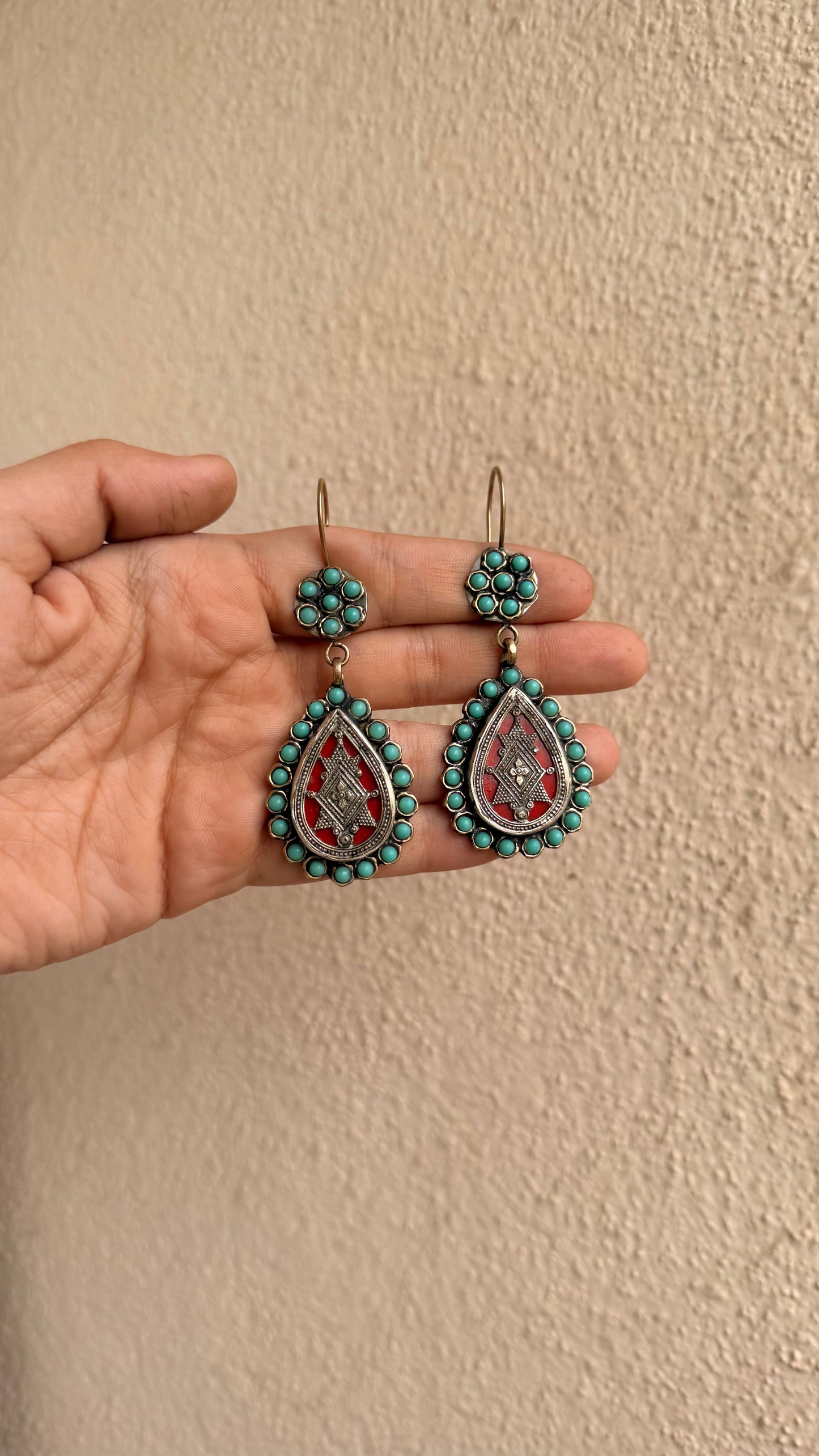 Ramona Afghan Earrings
