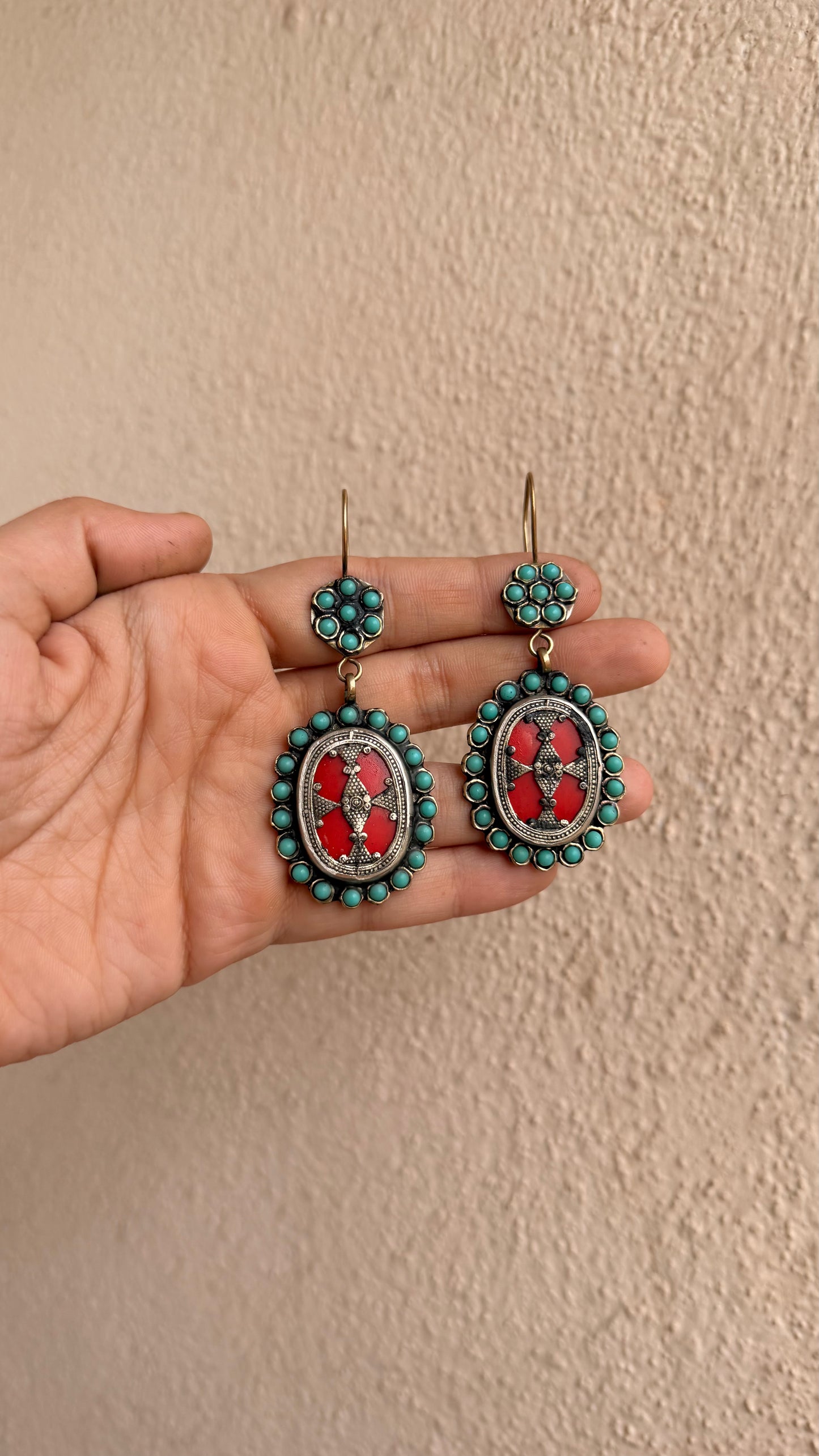 Jaaneman Afghan Earrings