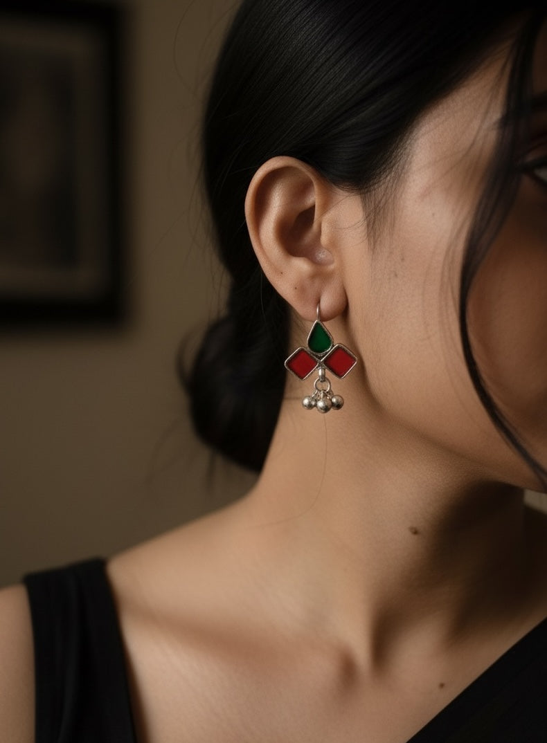 Pitam Glass Earrings