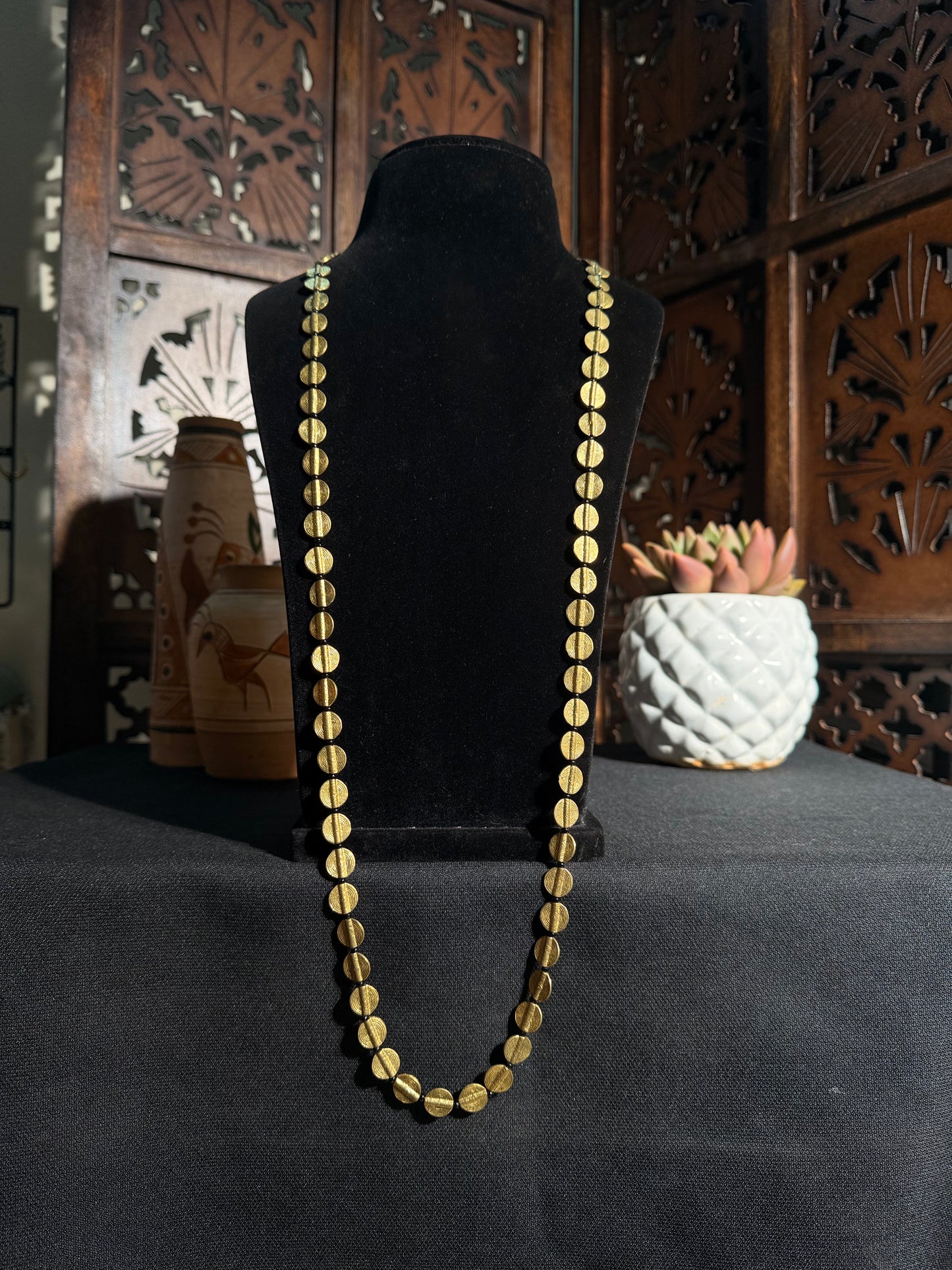 Narayan Brass Necklace