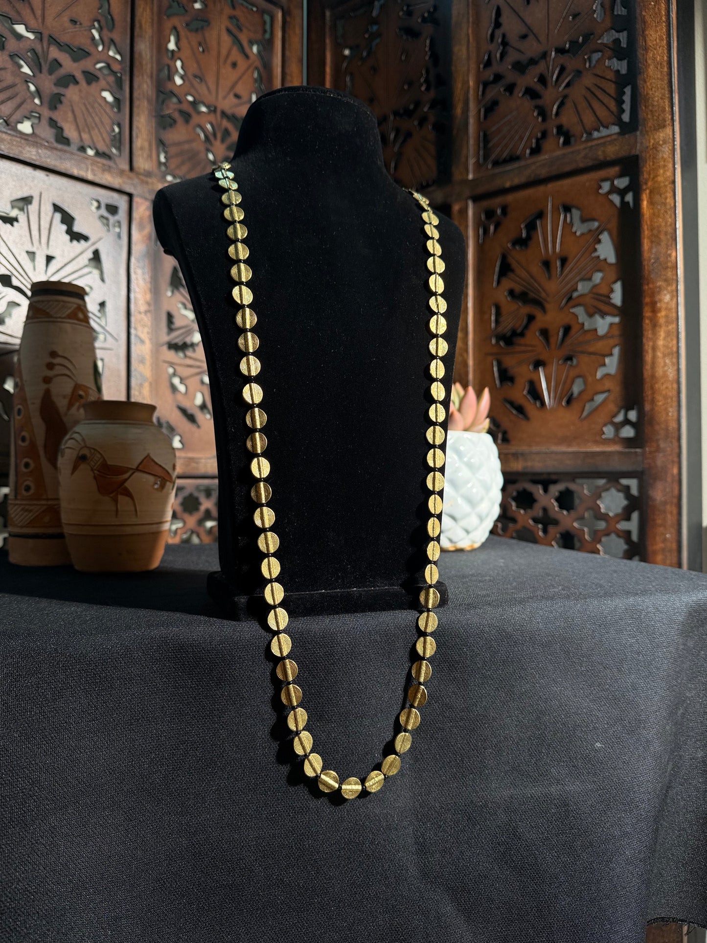 Narayan Brass Necklace