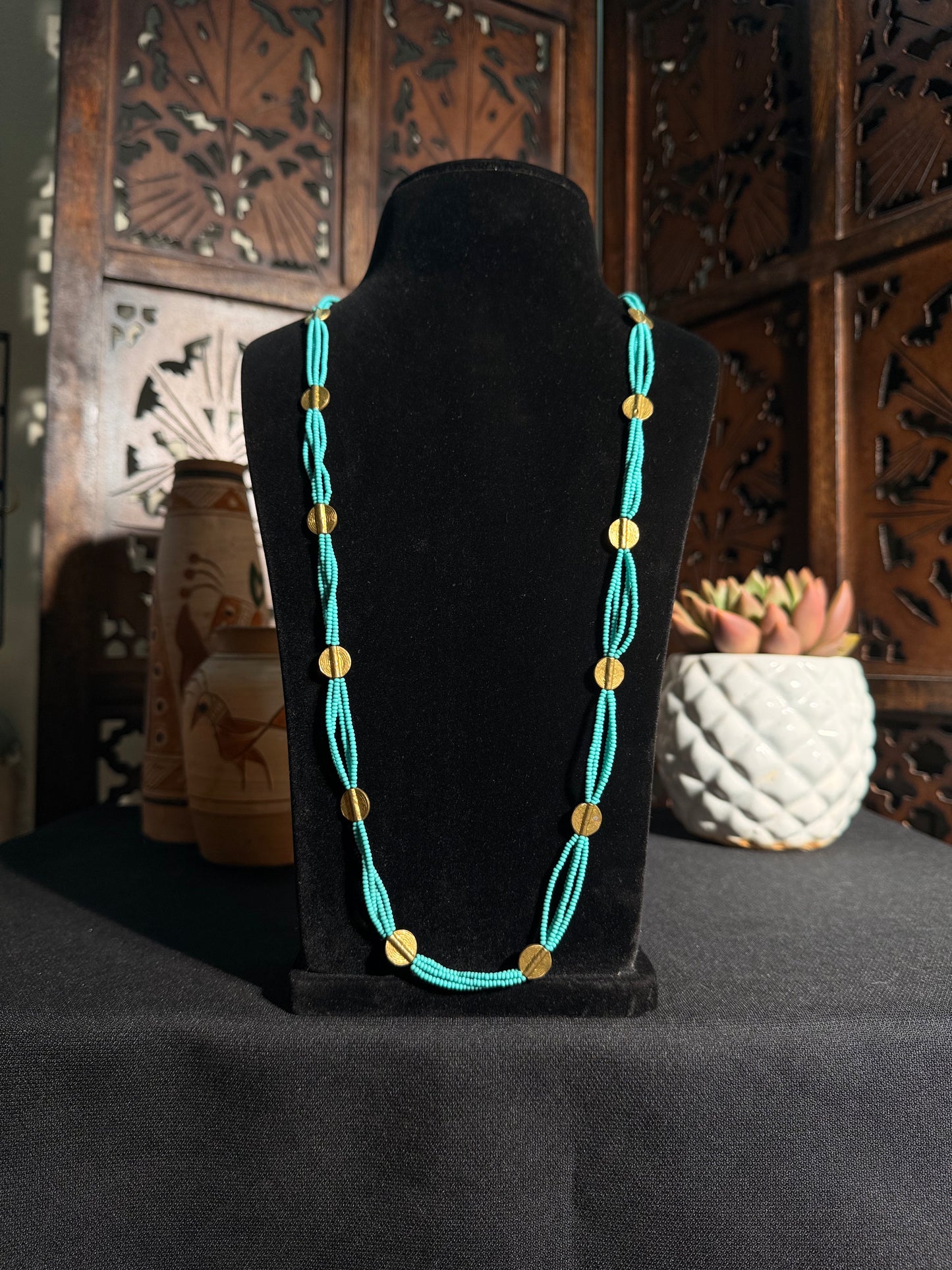 Soorya Brass Necklace