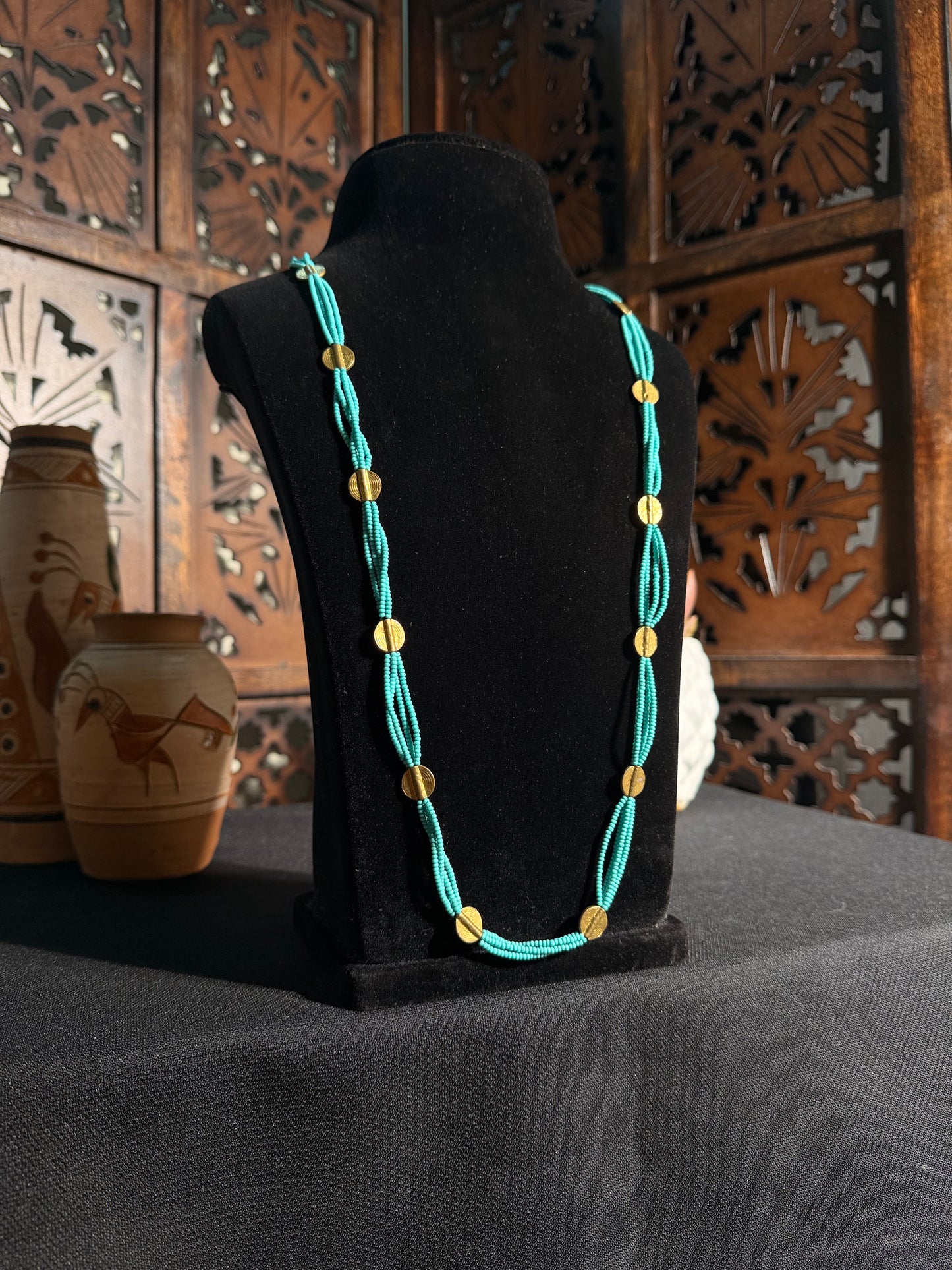 Soorya Brass Necklace