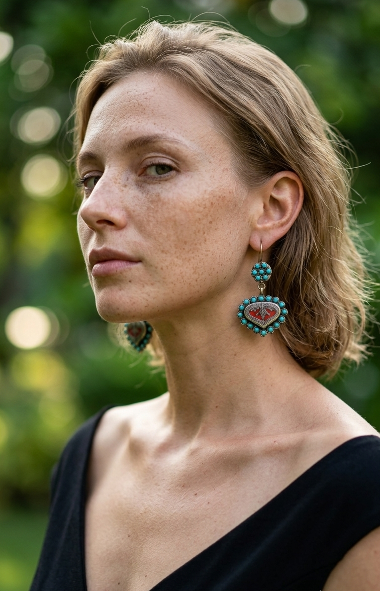 Zehen Afghan Earrings