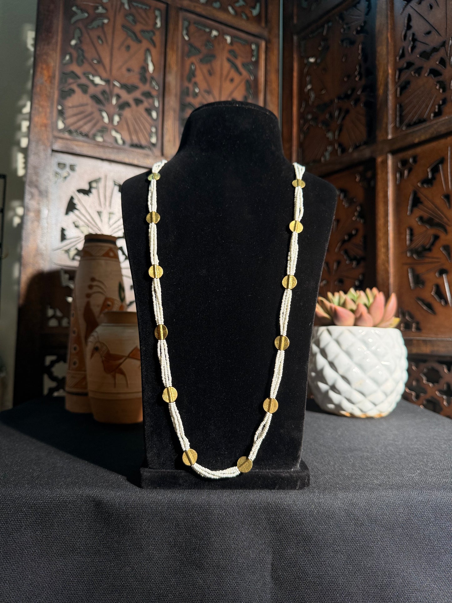 Soorya Brass Necklace