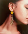 Basar Zamak Earrings