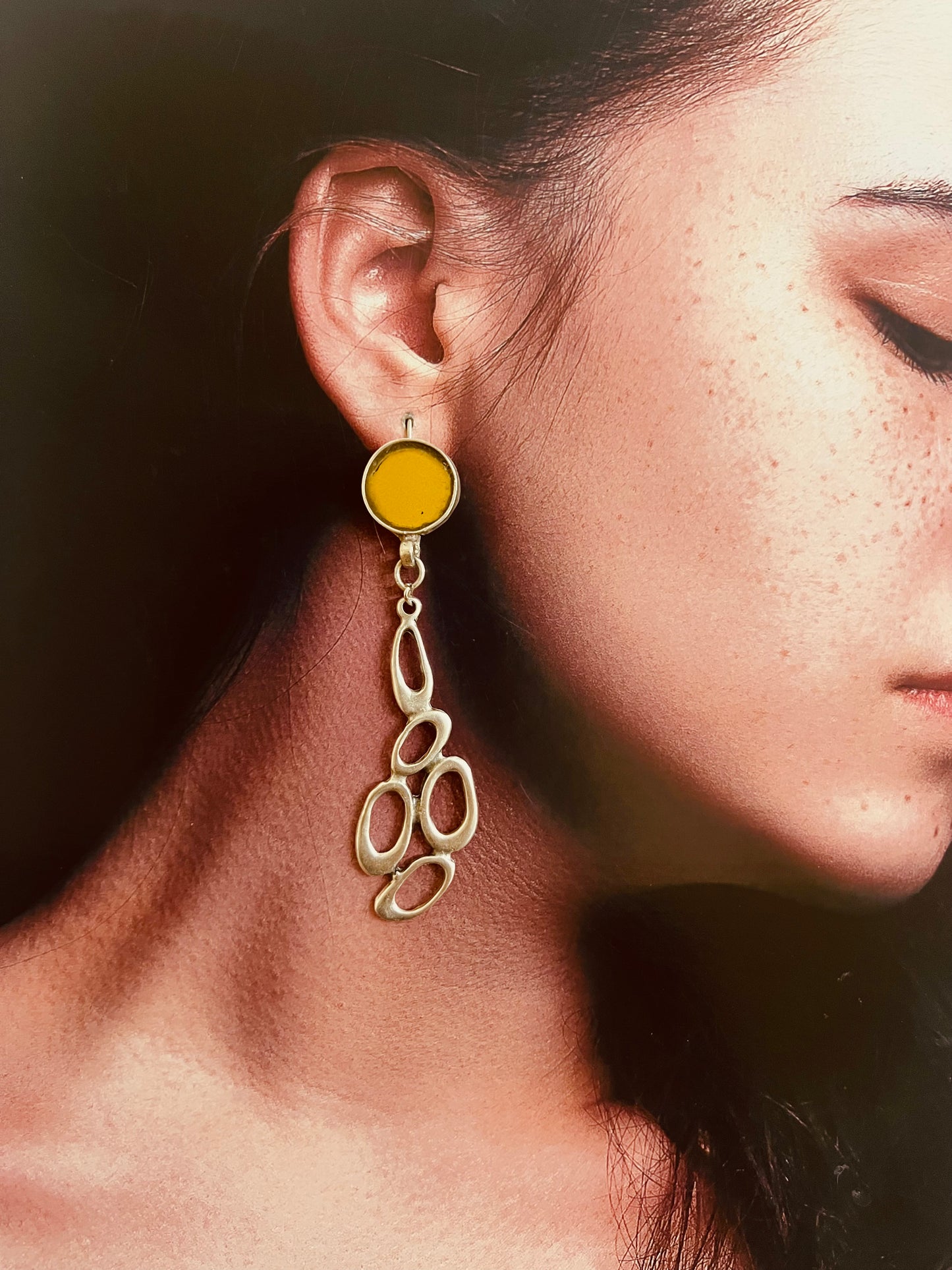 Basar Zamak Earrings