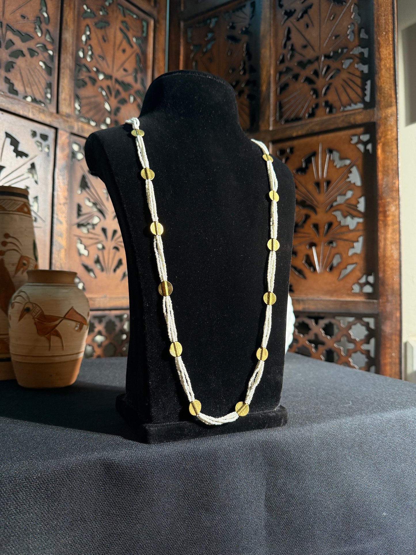 Soorya Brass Necklace