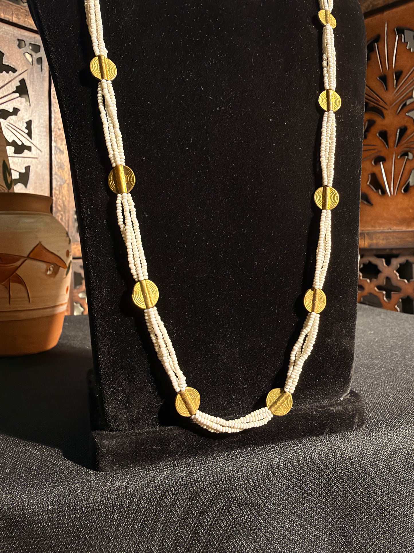 Soorya Brass Necklace