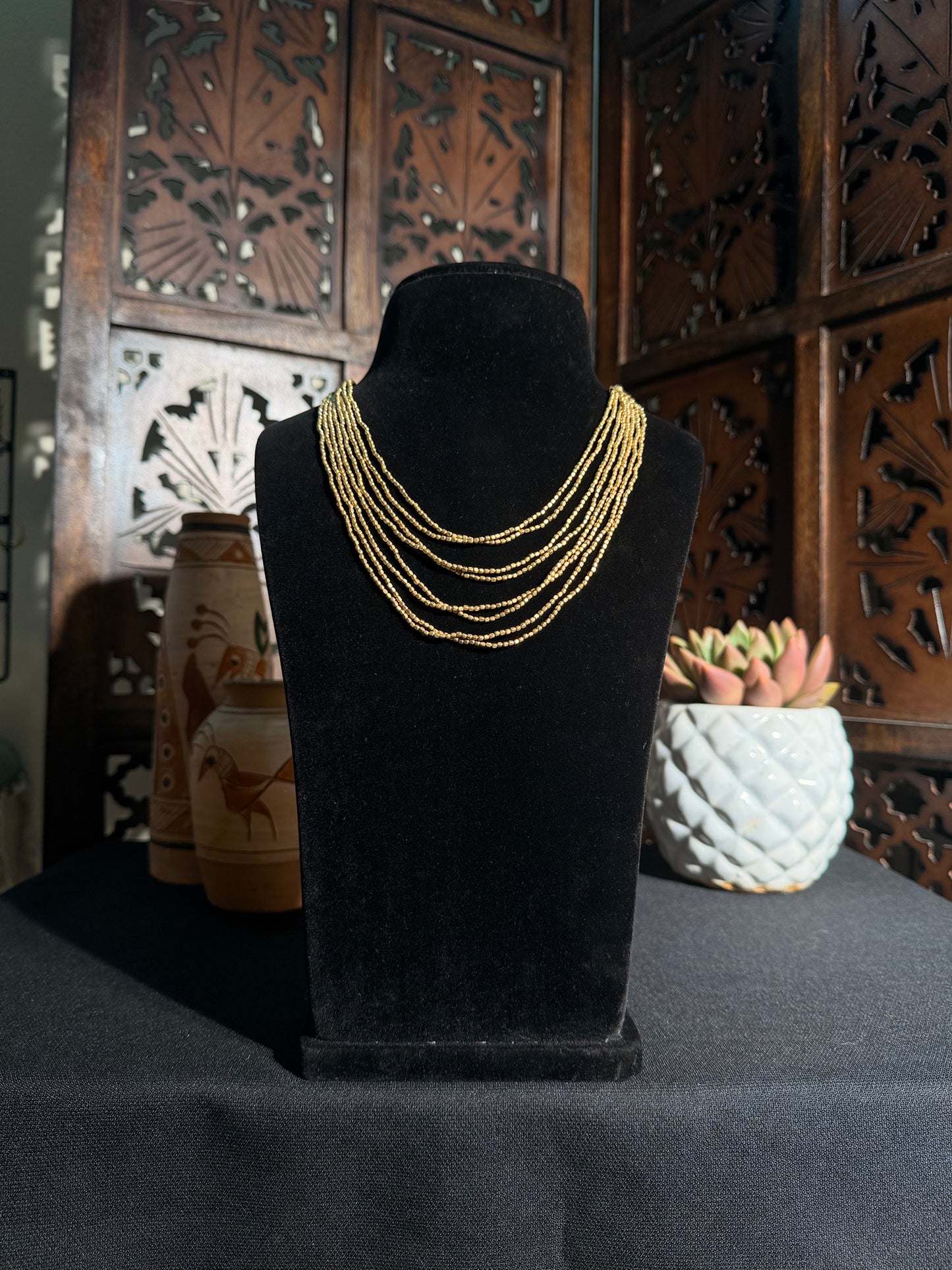 Devraj Brass Necklace