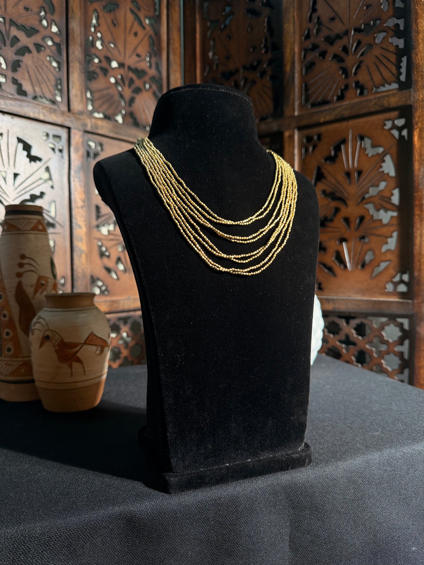 Devraj Brass Necklace