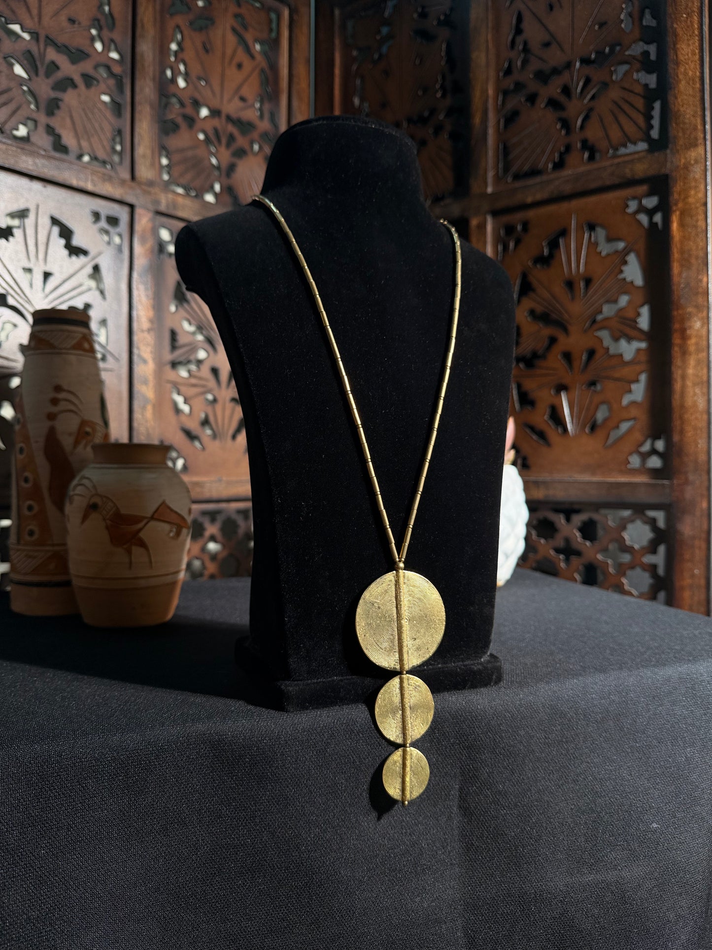Kavach Brass Necklace